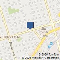 Map Toronto, ON M9B1L3, Canada