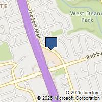 Map Toronto, ON M9B4B1, Canada