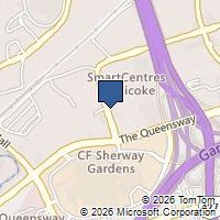 Map Toronto, ON M9C1E7, Canada