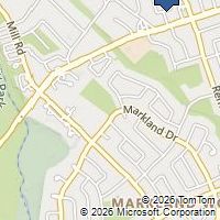 Map Toronto, ON M9C2N8, Canada