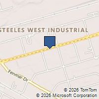 Map Toronto, ON M9L1R6, Canada