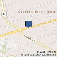 Map Toronto, ON M9L1S7, Canada