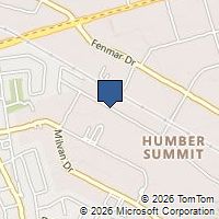 Map Toronto, ON M9L1Y2, Canada