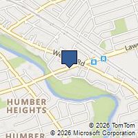 Map Toronto, ON M9N1H7, Canada