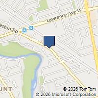 Map Toronto, ON M9N1V6, Canada