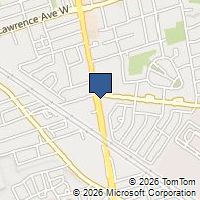 Map Toronto, ON M9N2R2, Canada