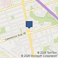 Map Toronto, ON M9N2S3, Canada