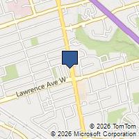 Map Toronto, ON M9N2S4, Canada