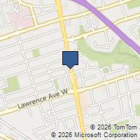 Map Toronto, ON M9N2S9, Canada
