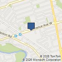 Map Toronto, ON M9N3V1, Canada