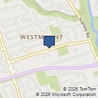 Map Toronto, ON M9P1B1, Canada