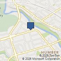 Map Toronto, ON M9P2L1, Canada