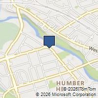 Map Toronto, ON M9P2V7, Canada