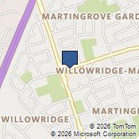 Map Toronto, ON M9R1H5, Canada