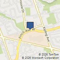 Map Toronto, ON M9V0A1, Canada