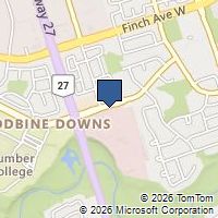 Map Toronto, ON M9V1R8, Canada