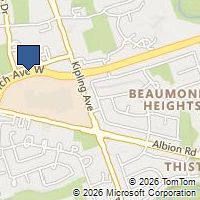 Map Toronto, ON M9V3J6, Canada