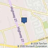 Map Toronto, ON M9V3Y6, Canada