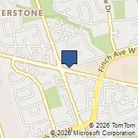 Map Toronto, ON M9V5H5, Canada