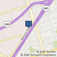 Map Toronto, ON M9W1B4, Canada