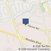 Map Toronto, ON M9W2Z4, Canada