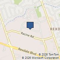 Map Toronto, ON M9W3A1, Canada