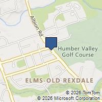 Map Toronto, ON M9W3P3, Canada