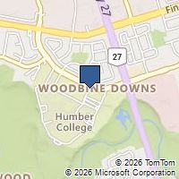 Map Toronto, ON M9W5L7, Canada