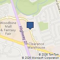 Map Toronto, ON M9W6Y9, Canada