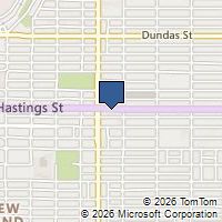 Map Vancouver, BC V5K1Z1, Canada