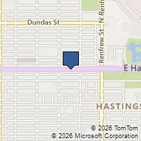 Map Vancouver, BC V5K1Z9, Canada