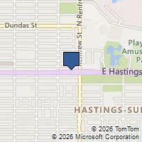 Map Vancouver, BC V5K2A1, Canada