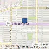 Map Vancouver, BC V5L1V1, Canada