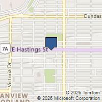 Map Vancouver, BC V5L1V4, Canada