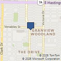 Map Vancouver, BC V5L3W7, Canada