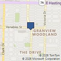 Map Vancouver, BC V5L3W8, Canada