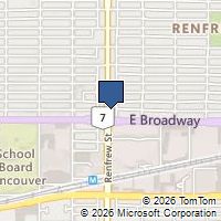 Map Vancouver, BC V5M3K2, Canada