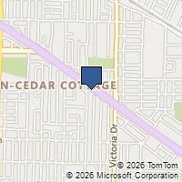 Map Vancouver, BC V5N2S7, Canada