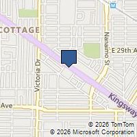 Map Vancouver, BC V5N2T7, Canada