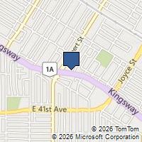 Map Vancouver, BC V5R5J6, Canada