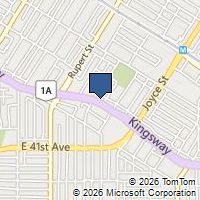 Map Vancouver, BC V5R5J9, Canada