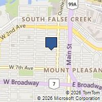 Map Vancouver, BC V5T1G7, Canada