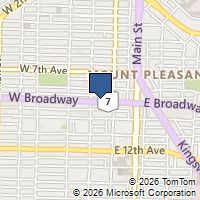 Map Vancouver, BC V5T1V4, Canada