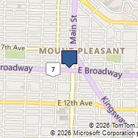 Map Vancouver, BC V5T1W2, Canada