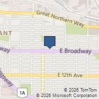 Map Vancouver, BC V5T1X8, Canada