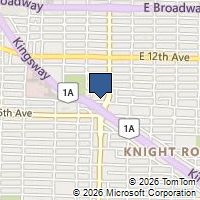 Map Vancouver, BC V5T2R6, Canada