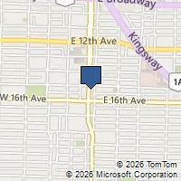 Map Vancouver, BC V5T3G7, Canada