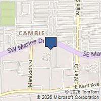 Map Vancouver, BC V5X0A7, Canada