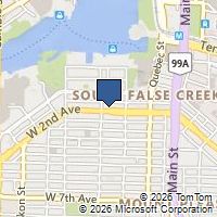 Map Vancouver, BC V5Y1B1, Canada