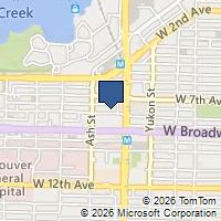 Map Vancouver, BC V5Z1C6, Canada